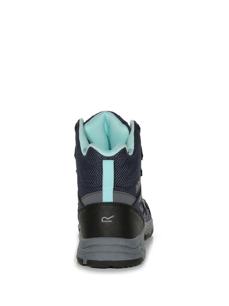 Regatta Blue/Black Womens Vendeavour Walking Boots - Image 4 of 6