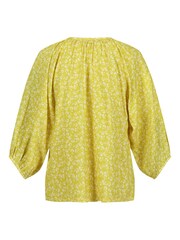 Gelb - Regatta Orla Kiely Bluse mit Bindeband am Ausschnitt - Bild 10 von 12