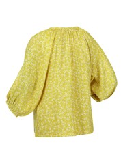 Gelb - Regatta Orla Kiely Bluse mit Bindeband am Ausschnitt - Bild 12 von 12