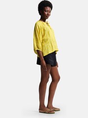 Gelb - Regatta Orla Kiely Bluse mit Bindeband am Ausschnitt - Bild 8 von 12