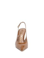 Sam Edelman Brown Tegan Regular Fit Slingbacks - Image 4 of 8