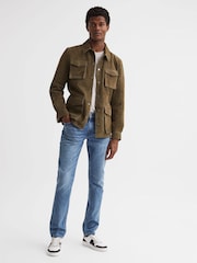 Paige High Stretch Slim Fit Jeans - Image 7 of 7