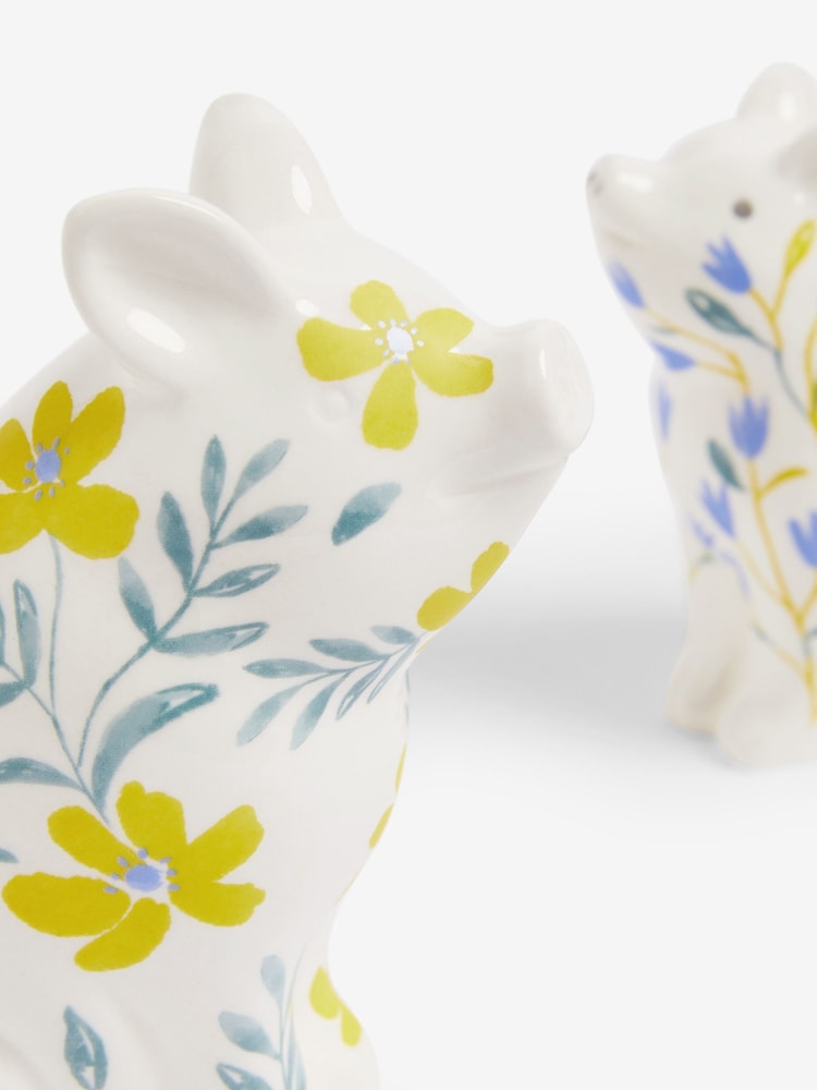 Set of 2 Multi Pat and Penny Pig Ornaments - Image 4 of 4