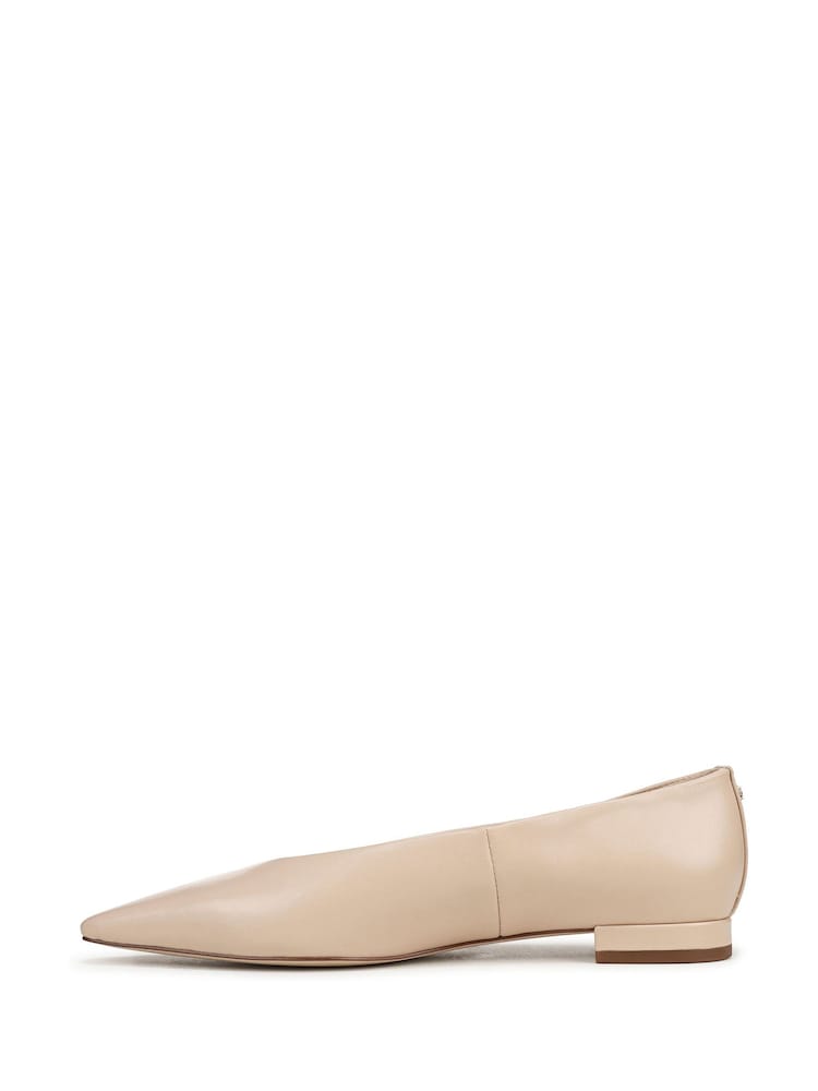 Sam Edelman Cream Emory Regular Fit Ballet Flats - Image 2 of 7 Sam Edelman Cream Emory Regular Fit Ballet Flats - Image 2 of 7