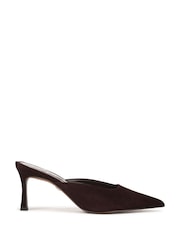Sam Edelman Brown Margeaux Regular Fit Mule - Image 1 of 7