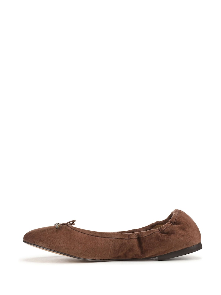 Sam Edelman Brown Felicia Regular Fit Ballet Flats - Image 2 of 7 Sam Edelman Brown Felicia Regular Fit Ballet Flats - Image 2 of 7