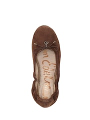 Sam Edelman Brown Felicia Regular Fit Ballet Flats - Image 6 of 7