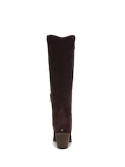 Sam Edelman Chocolate Brown Wyatt Regular Fit Knee High Western Boots - Image 5 of 7