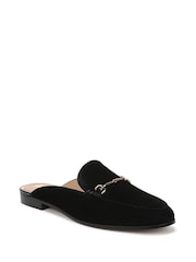 Sam Edelman Black Linnie Regular Fit Mules - Image 3 of 7