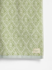 Nina Campbell Aqua Kyoto 100% Cotton Towel - Image 3 of 3