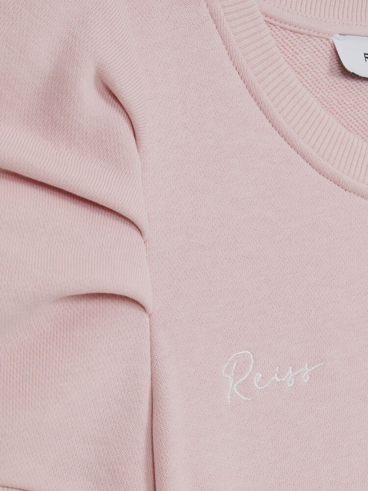 Reiss Pink Mimi 4-9 yrs Pleated Sleeve Dress - Image 6 of 6 Reiss Pink Mimi 4-9 yrs Pleated Sleeve Dress - Image 6 of 6