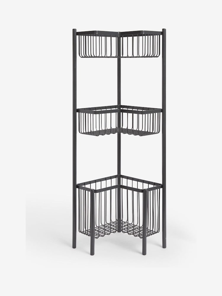 Charcoal Grey Bronx Corner Caddy - Image 3 of 5