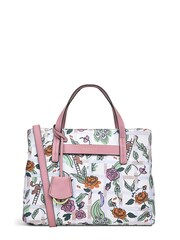 Radley London Medium Finsbury Park Regents Rose White Zip-Top Multiway Bag - Image 1 of 4