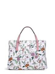 Radley London Medium Finsbury Park Regents Rose White Zip-Top Multiway Bag - Image 2 of 4