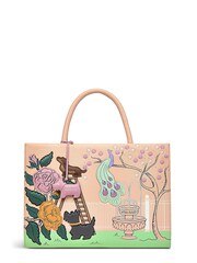 Radley London Pink Medium Life Is Rosy Zip-Top Multiway Bag - Image 4 of 5