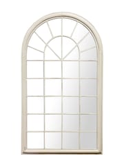 Gallery Home White Bovedy Outdoor Mirror Gatehouse - Image 3 of 3