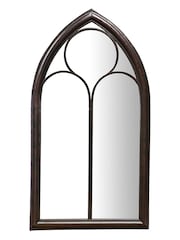 Gallery Home Black Maghera Outdoor Mirror Noir - Image 3 of 3
