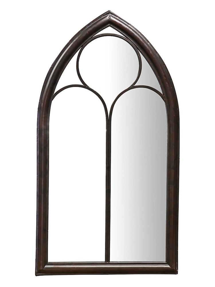 Gallery Home Black Maghera Outdoor Mirror Noir - Image 5 of 5 Gallery Home Black Maghera Outdoor Mirror Noir - Image 5 of 5