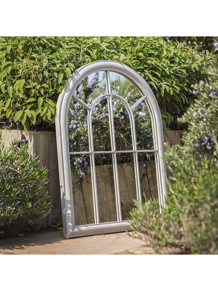 Gallery Home Grey Lissan Outdoor Mirror Estate - Image 1 of 3