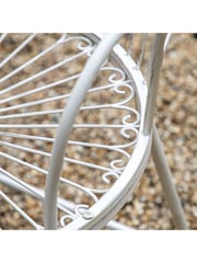 Gallery Home White Vanilla Garden Cavana 2 Seater Bistro Set - Image 3 of 4
