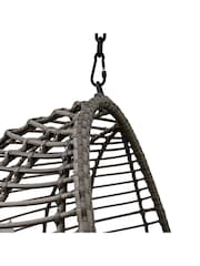 Gallery Home Grey Garden Navan Hanging Egg Chair - Image 2 of 2