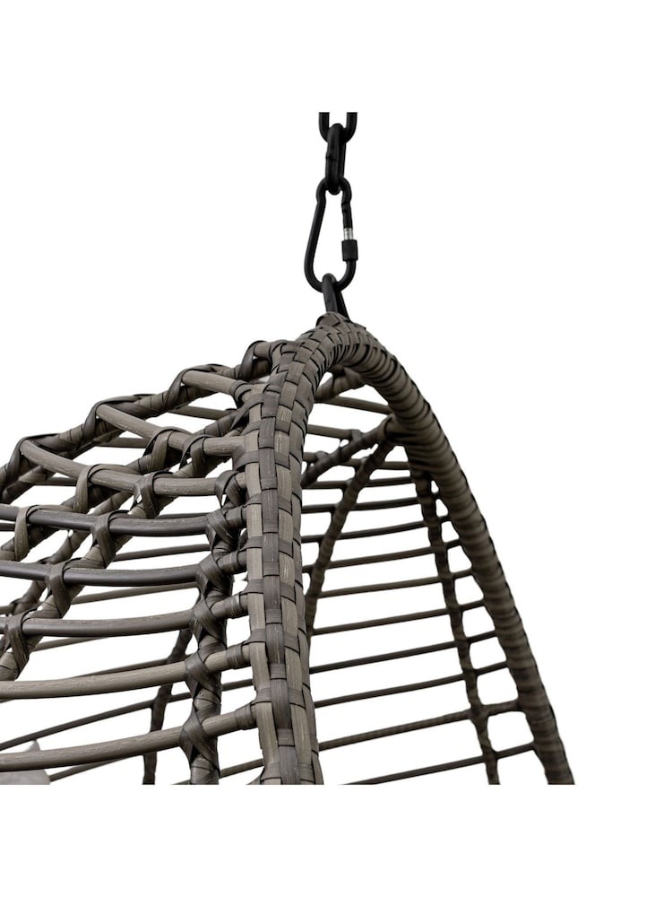 Gallery Home Grey Garden Navan Hanging Egg Chair - Image 2 of 2