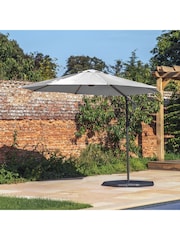 Gallery Home Grey Garden Ballylar 3M Cantilever Parasol - Image 1 of 3