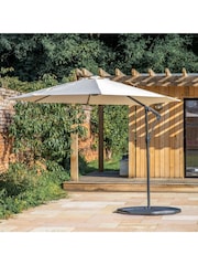 Gallery Home Cream Garden Ballylar 3M Cantilever Parasol - Image 1 of 3