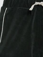 Reiss Green Fredericks Junior Towelling Drawstring Shorts - Image 6 of 6