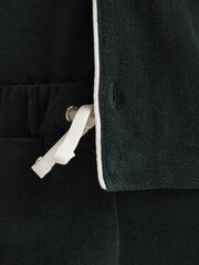Reiss Green Fredericks Senior Towelling Drawstring Shorts - Image 4 of 6