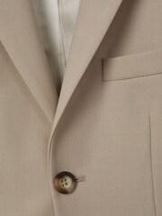 Reiss Stone Fine 4-9 yrs Cotton Single-Breasted Blazer - Image 4 of 4