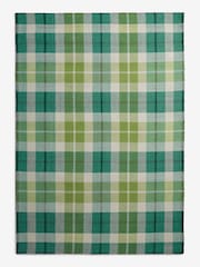 Nina Campbell Green Tartan Rug - Image 5 of 5