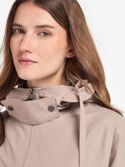 Barbour® Dusty Pink Ezili Waterproof Longline Coat - Image 4 of 6