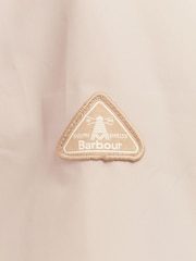 Barbour® Dusty Pink Ezili Waterproof Longline Coat - Image 6 of 6