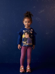 Navy Blue Disney Wish Top & Leggings Set (3mths-7yrs) - Image 1 of 10