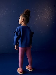 Navy Blue Disney Wish Top & Leggings Set (3mths-7yrs) - Image 4 of 10