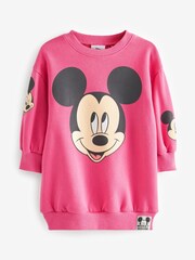 Růžová - Disney Mickey Mouse Sweat Šaty (3měsíců-7let) - Image 5 of 7