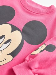 Růžová - Disney Mickey Mouse Sweat Šaty (3měsíců-7let) - Image 7 of 7