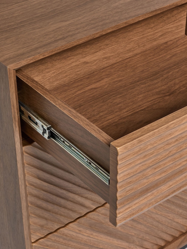 Dark Natural Marlow Oak Effect 7 Drawer Chest of Drawers - Image 11 of 11