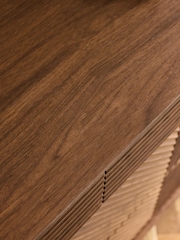 Dark Natural Marlow Oak Effect 7 Drawer Chest of Drawers - Image 4 of 11