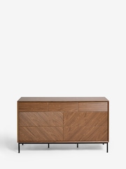 Dark Natural Marlow Oak Effect 7 Drawer Chest of Drawers - Image 7 of 11
