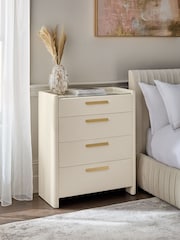 Light Natural Scarlett Upholstered Chest of Drawers - Image 2 of 8