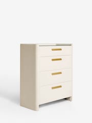 Light Natural Scarlett Upholstered Chest of Drawers - Image 6 of 8