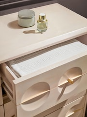 Oyster Eden Solid Mango Wood 6 Drawer Sideboard - Image 3 of 8