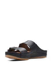 Clarks Black Leather Brookleigh Sun Sandals - Image 4 of 7