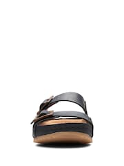 Clarks Black Leather Brookleigh Sun Sandals - Image 5 of 7