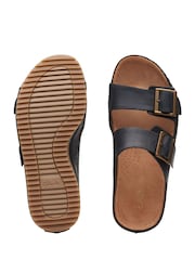 Clarks Black Leather Brookleigh Sun Sandals - Image 7 of 7