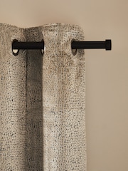 Cortinas de luxo revestidas de veludo com corte pesado e ilhós - Imagem 1 de 5