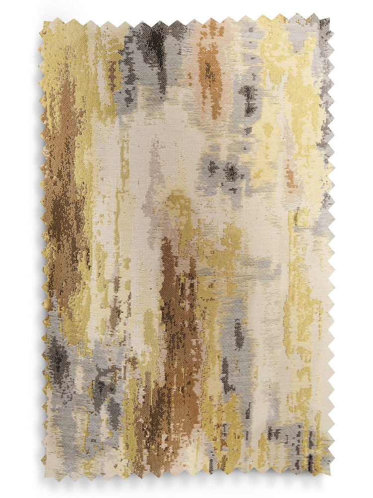 Cortinas abstratas revestidas com ilhós de jacquard - Imagem 5 de 5