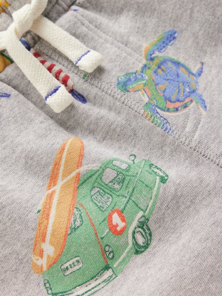 Boden Grey Printed Shorts - Image 3 of 3 Boden Grey Printed Shorts - Image 3 of 3